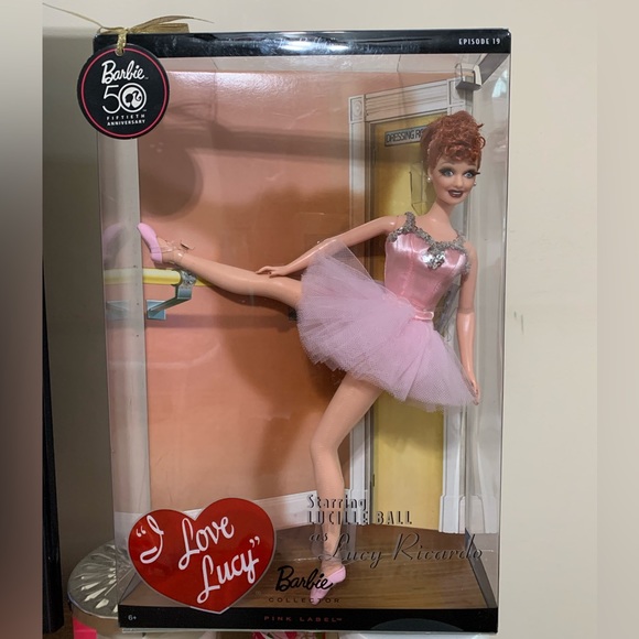 Barbie Other - Barbie 50th anniversary I Love Lucy ballet doll